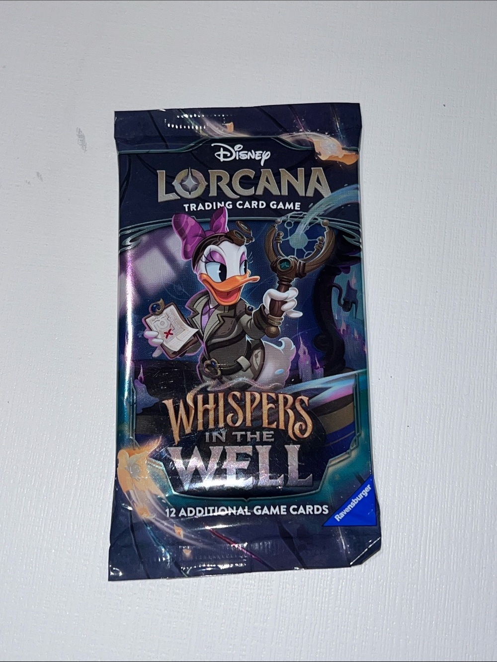 Disney Lorcana Whispers in the Well Booster Pack - Purple Teal